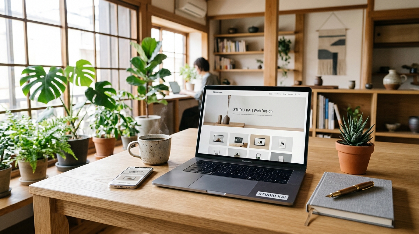 KPY Web Studio デスクイメージ