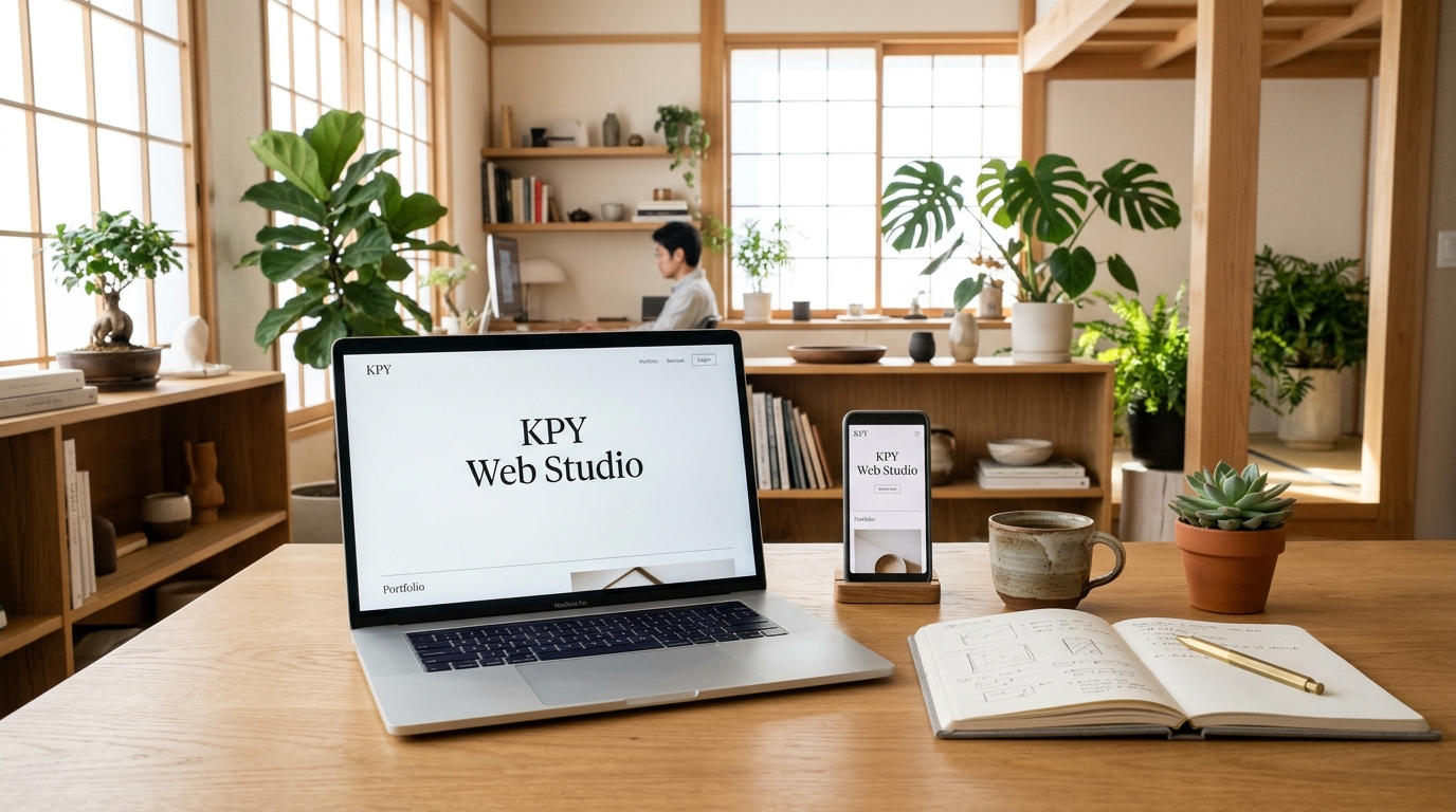 KPY Web Studio 制作イメージ